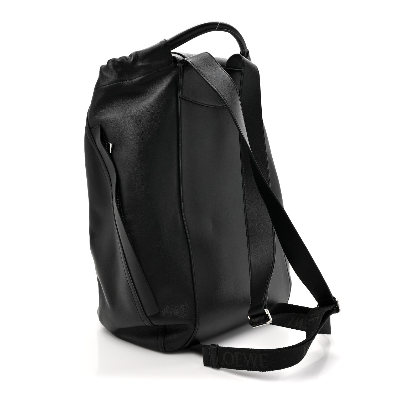 Loewe Shiny Calfskin Flamenco Backpack Black 3 of 9