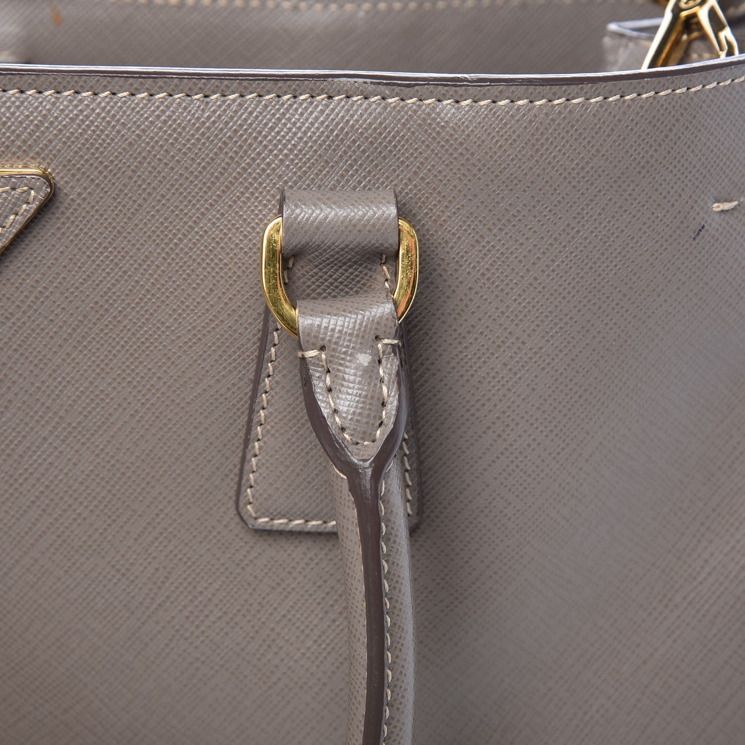 Prada Saffiano Lux Medium Tote Argilla 11 of 17
