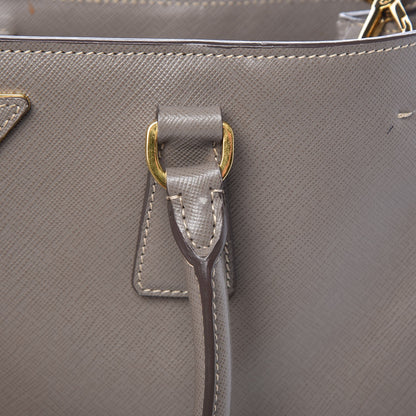 Prada Saffiano Lux Medium Tote Argilla 11 of 17