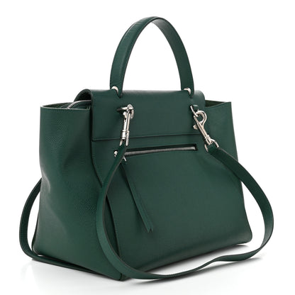 Celine Grained Calfskin Mini Belt Bag Light Emerald 3 of 12