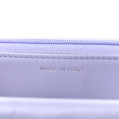 Chanel Caviar Quilted Wallet on Chain WOC Light Purple 7 of 12