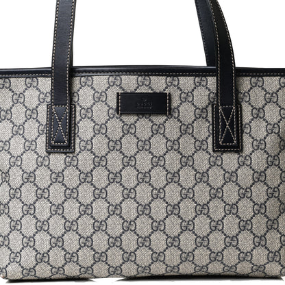 Gucci GG Supreme Monogram Small Joy Tote Navy 8 of 12
