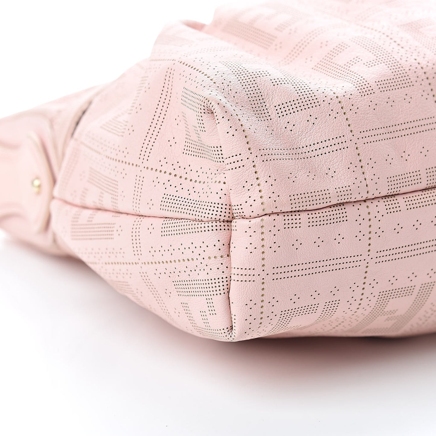 Calfskin Perforated Chef Hobo Pink