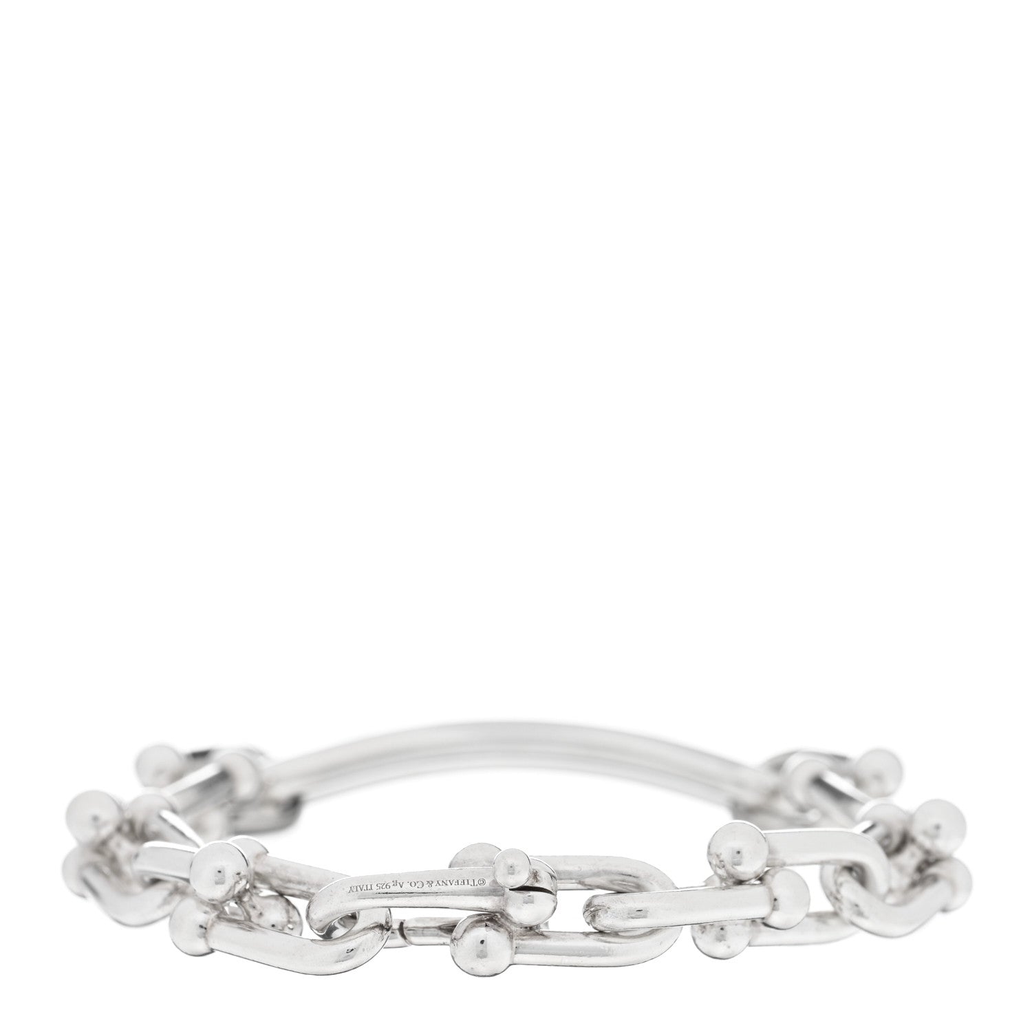 Tiffany Sterling Silver HardWear Link Bracelet 2 of 3