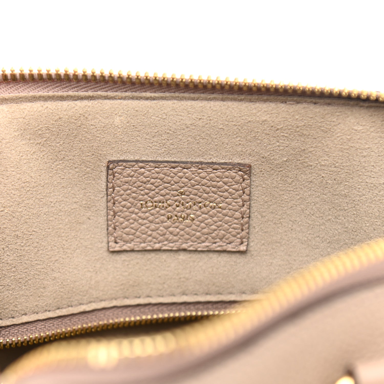 Louis Vuitton Empreinte Monogram Giant Speedy Bandouliere 25 Tourterelle 6 of 12