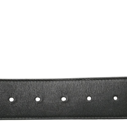 Gucci Moon Calfskin Pearl Double G 40mm Belt 80 32 Black Cream 3 of 6