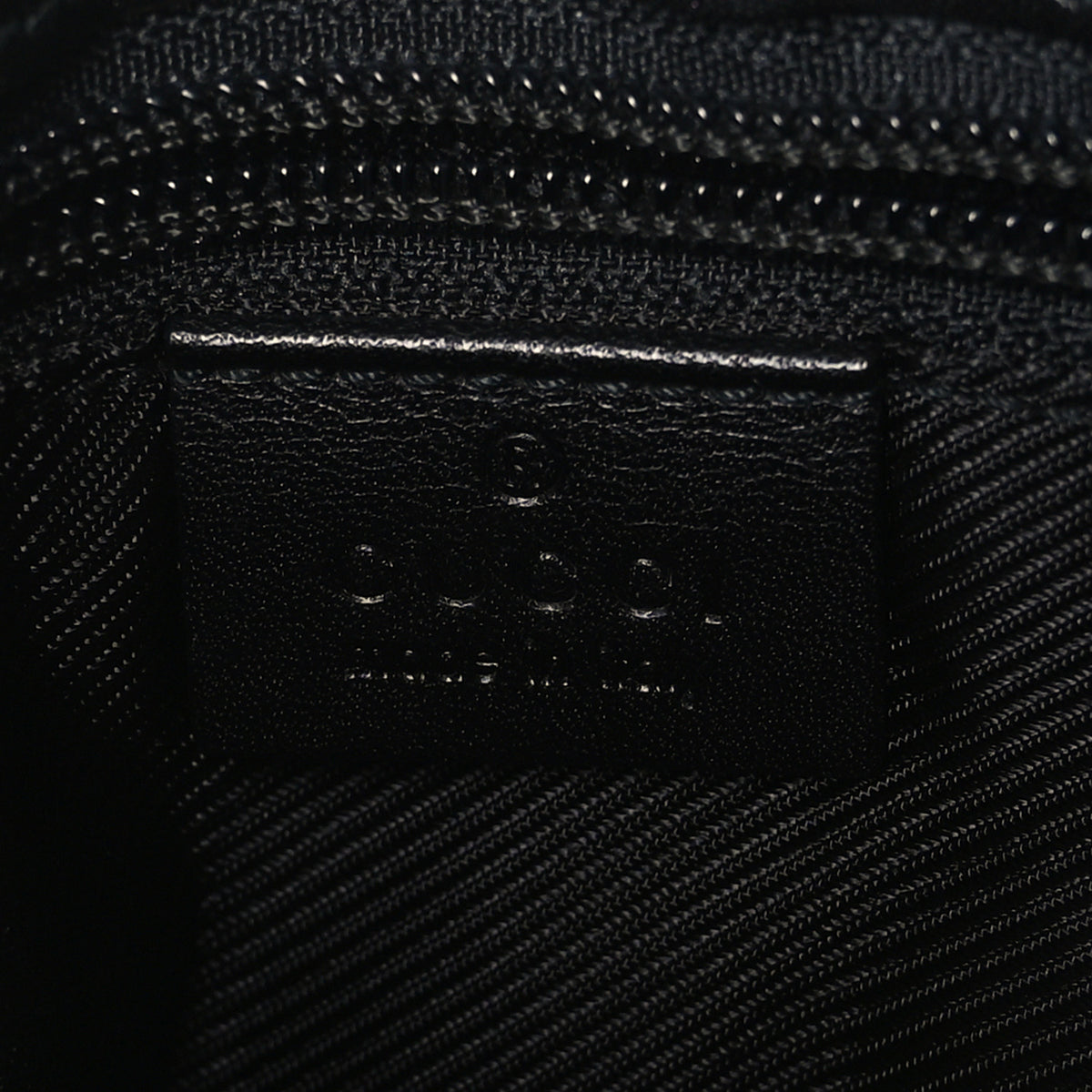 GG Monogram Messenger Crossbody Bag Black Navy