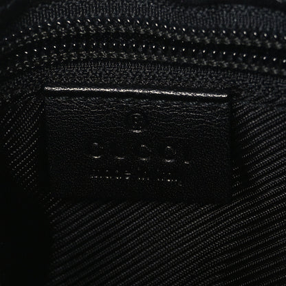 Gucci GG Monogram Messenger Crossbody Bag Black Navy 6 of 10