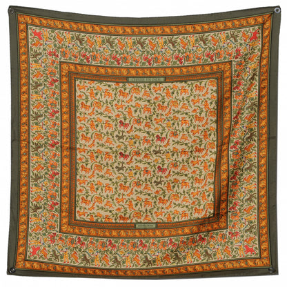 Hermes Silk Chasse en Inde Scarf 90 2 of 6