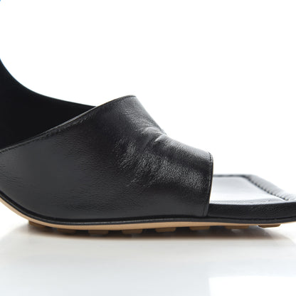 Bottega Veneta Nappa Crunch Lux Sandals 38.5 Black 15 of 20