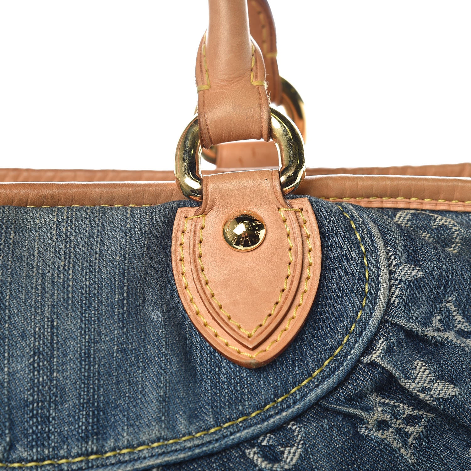Louis Vuitton Denim Neo Cabby GM Blue 15 of 22