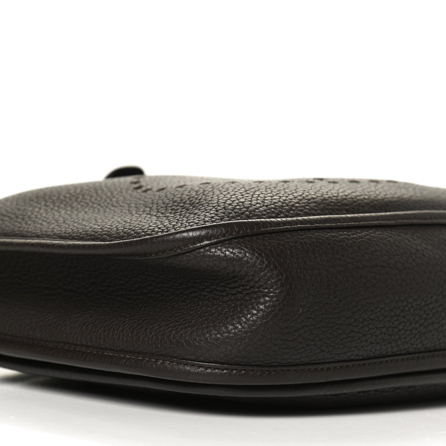 Hermes Taurillon Clemence Evelyne III PM Chocolate 8 of 11