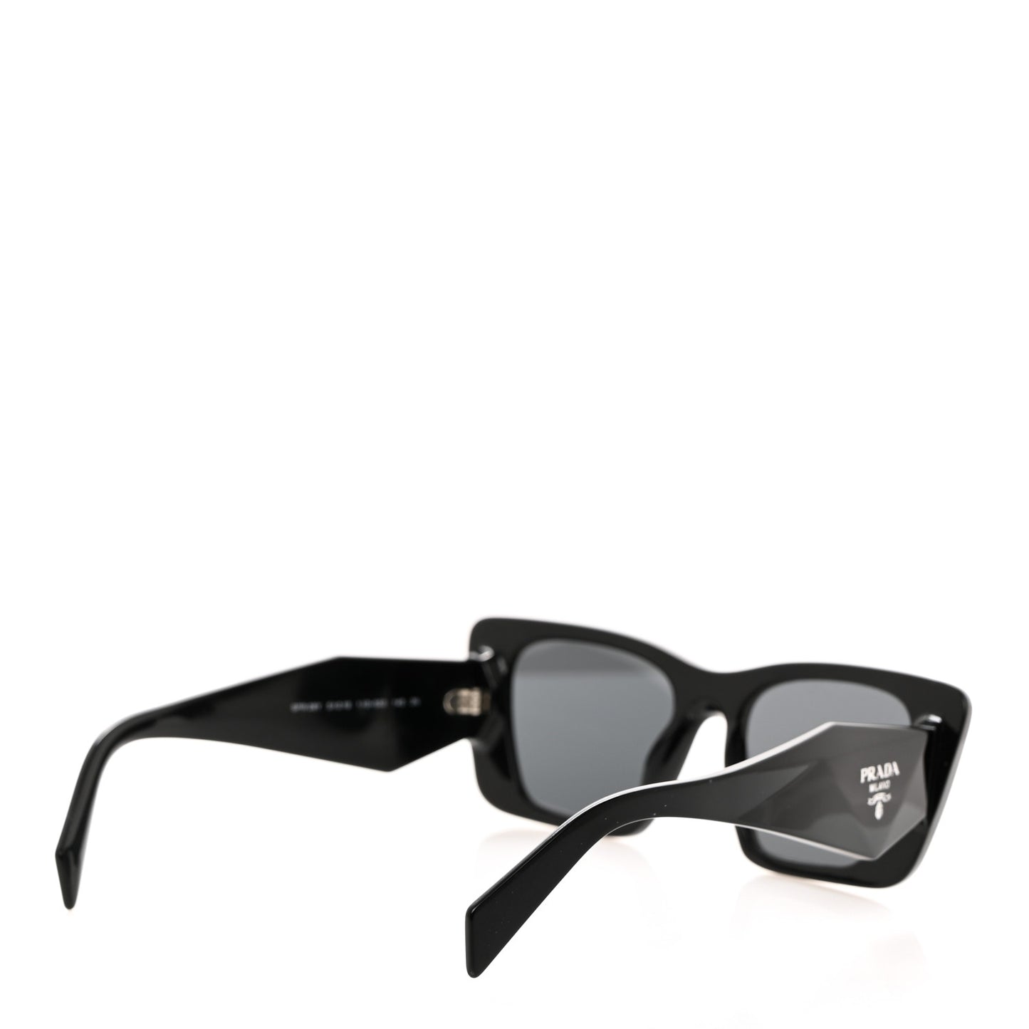 Acetate Symbole Sunglasses SPR 08Y Black