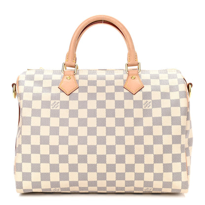 Louis Vuitton Damier Azur Speedy Bandouliere 30 1 of 12