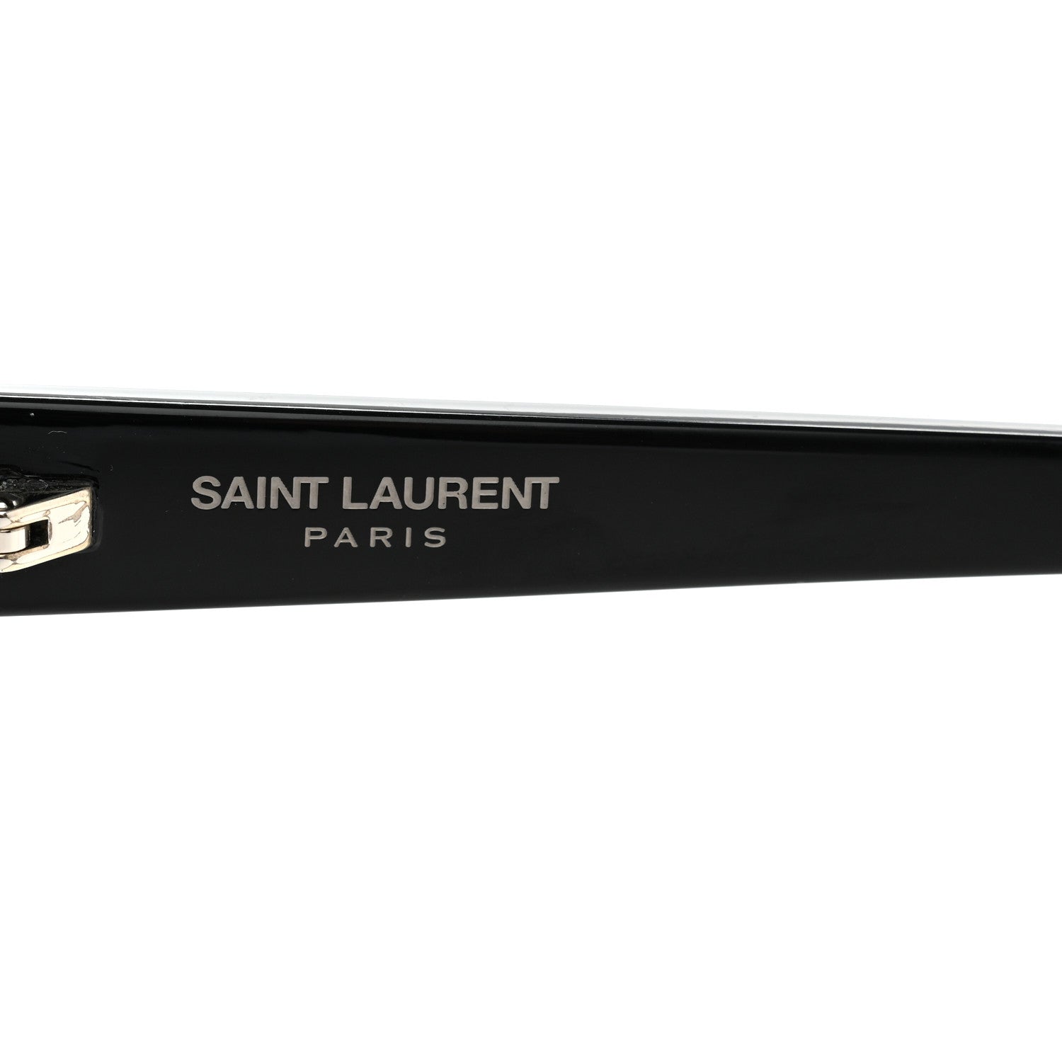 Saint Laurent Acetate Mica Cat Eye Sunglasses SL 276 Black 6 of 7