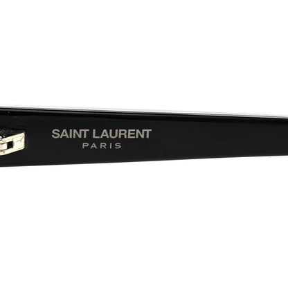 Saint Laurent Acetate Mica Cat Eye Sunglasses SL 276 Black 6 of 7