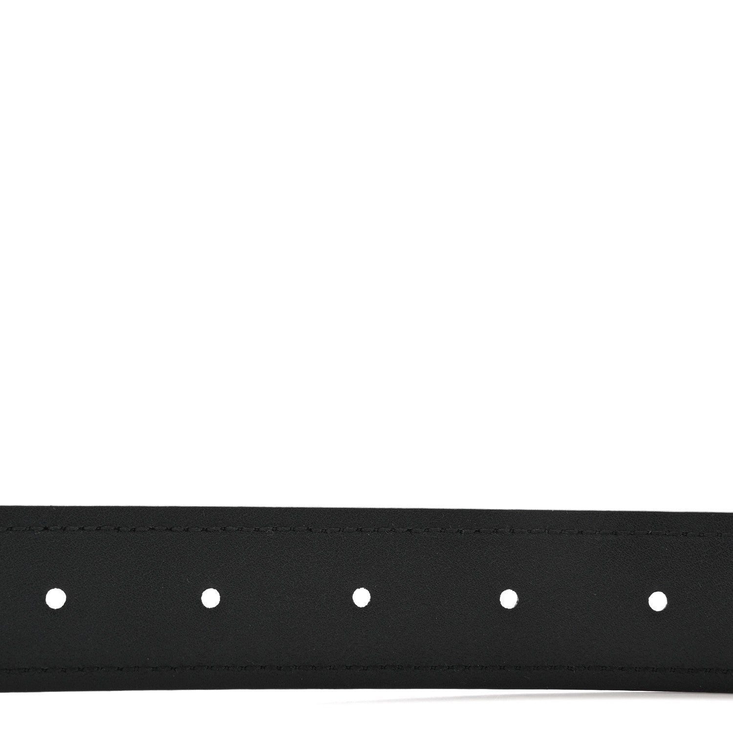Gucci Lux Calfskin Blondie Interlocking G 30mm Belt 110 44 Black 4 of 6