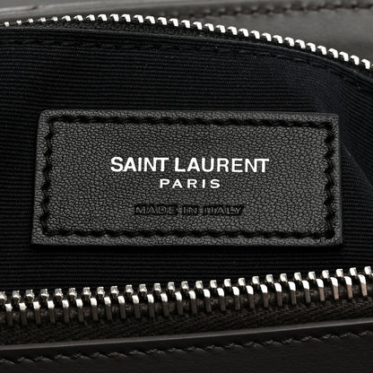 Saint Laurent Calfskin Y Quilted Monogram Medium Loulou Chain Satchel Earth 8 of 12
