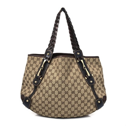 Gucci Monogram Medium Pelham Shoulder Bag Dark Brown 1 of 12
