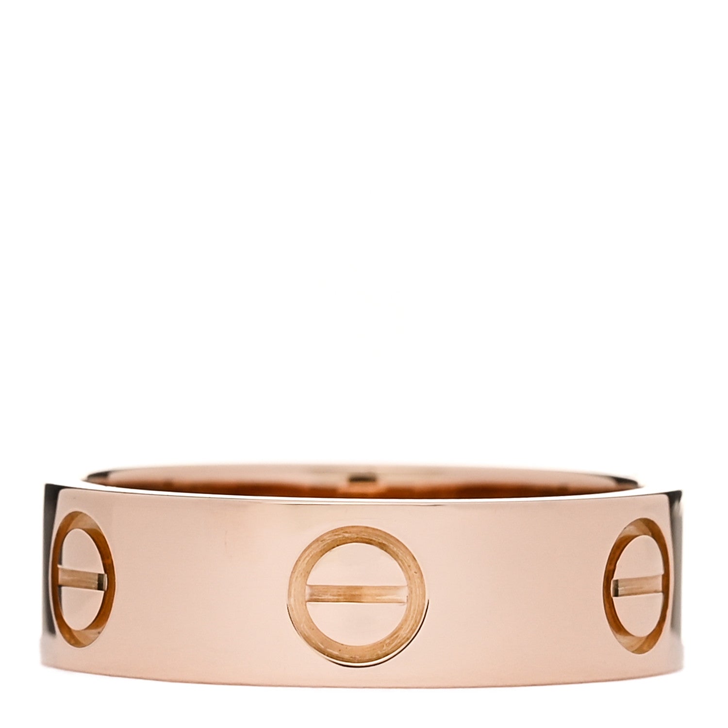 Cartier 18K Pink Gold 5.5mm LOVE Ring 52 6 3 of 4