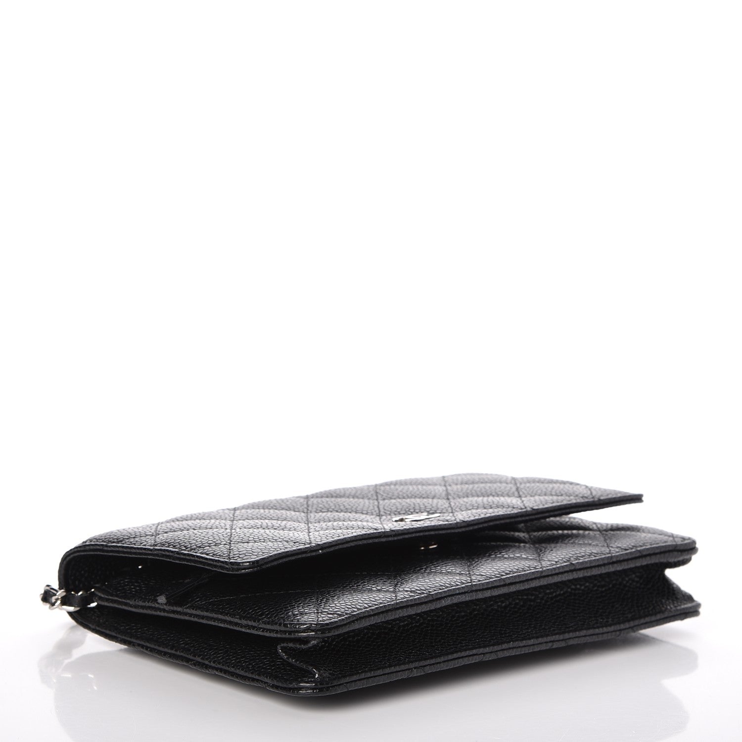 Chanel Caviar Quilted Wallet On Chain WOC Black 4 of 9