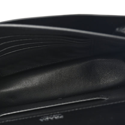 Prada Saffiano City Calf Mini Envelope Bag Black Black 6 of 11