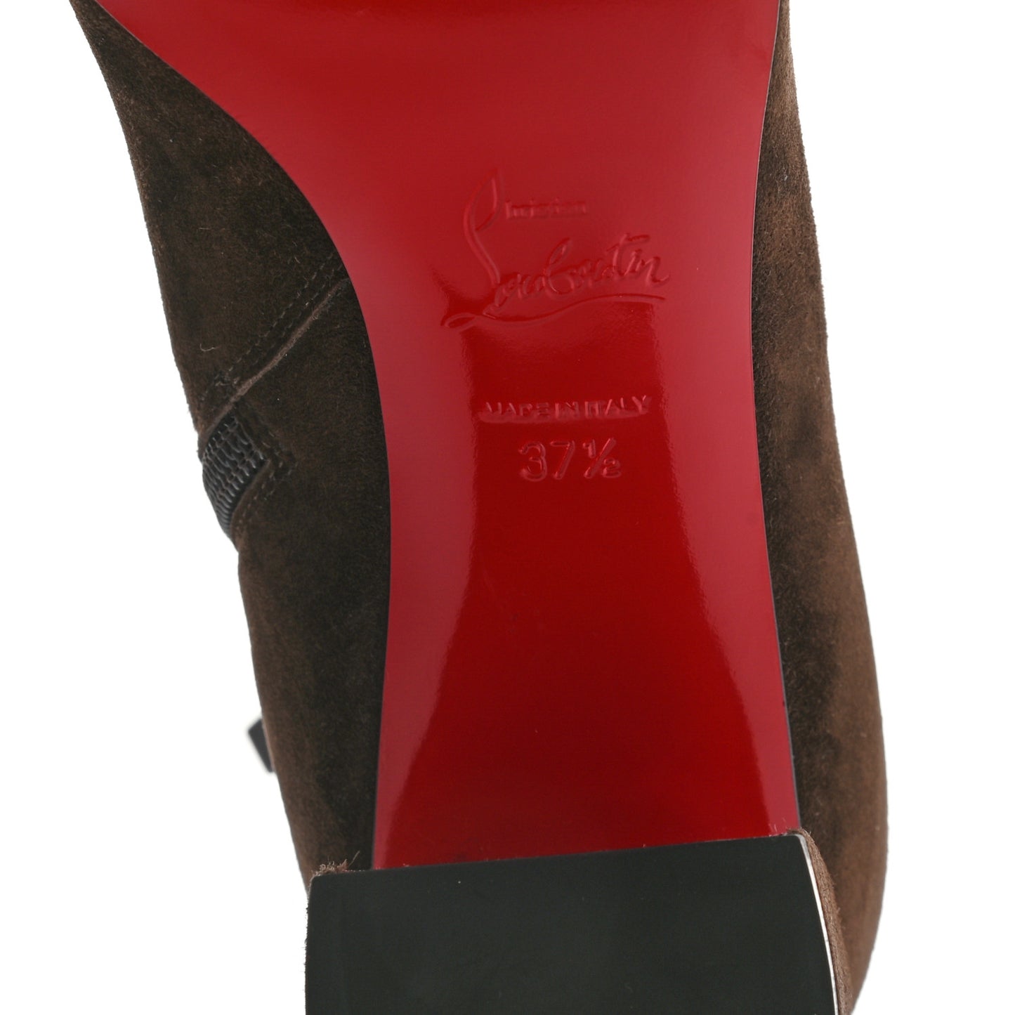 Veau Velours Turela 55 Ankle Boots 37.5 Ecureuil