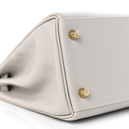 Hermes Evercolor Kelly Retourne 28 Gris Perle 8 of 11