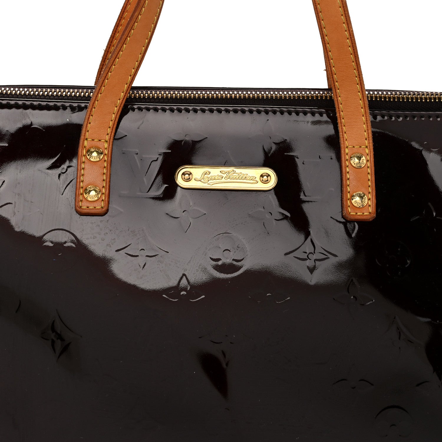 Louis Vuitton Vernis Bellevue PM Amarante 7 of 10