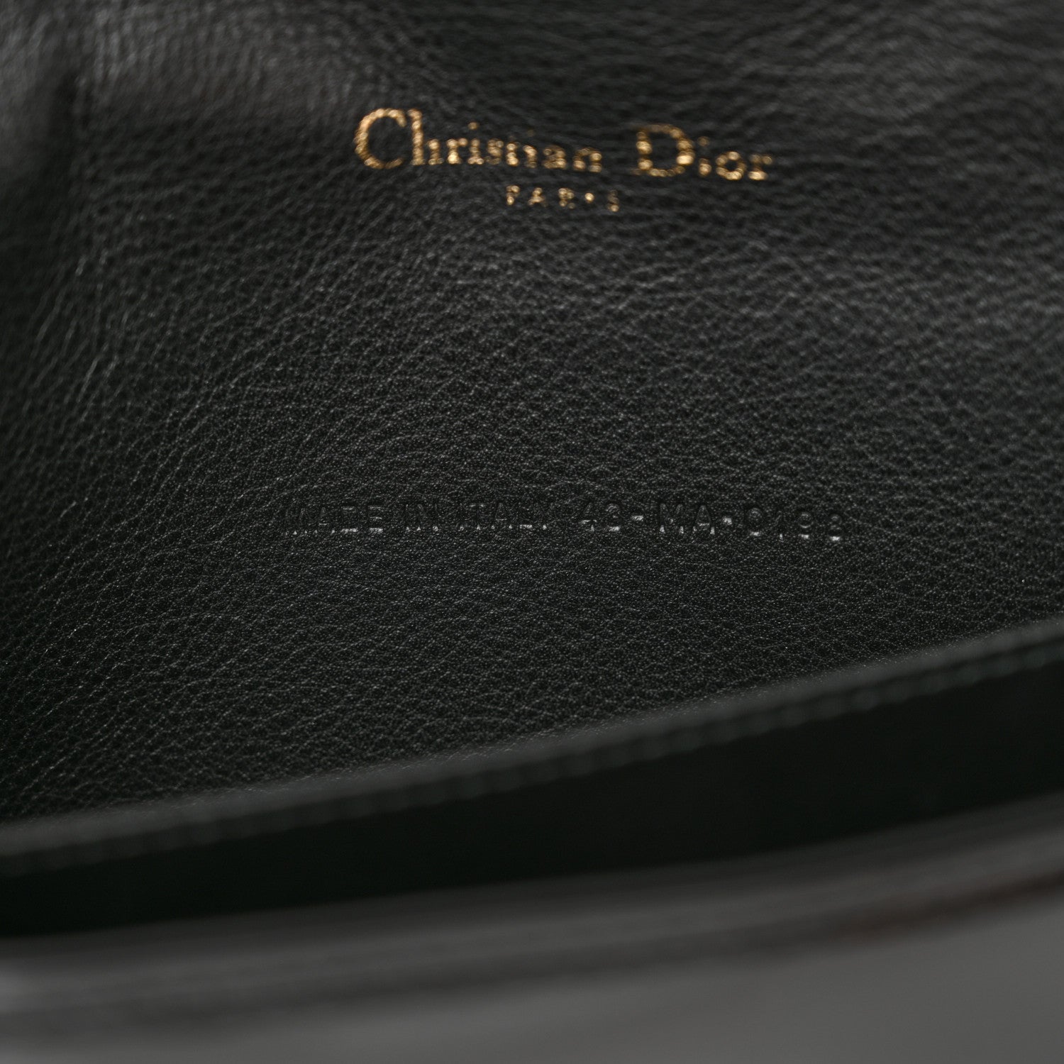 Christian Dior Patent Cannage Lady Dior Pouch Black 8 of 13