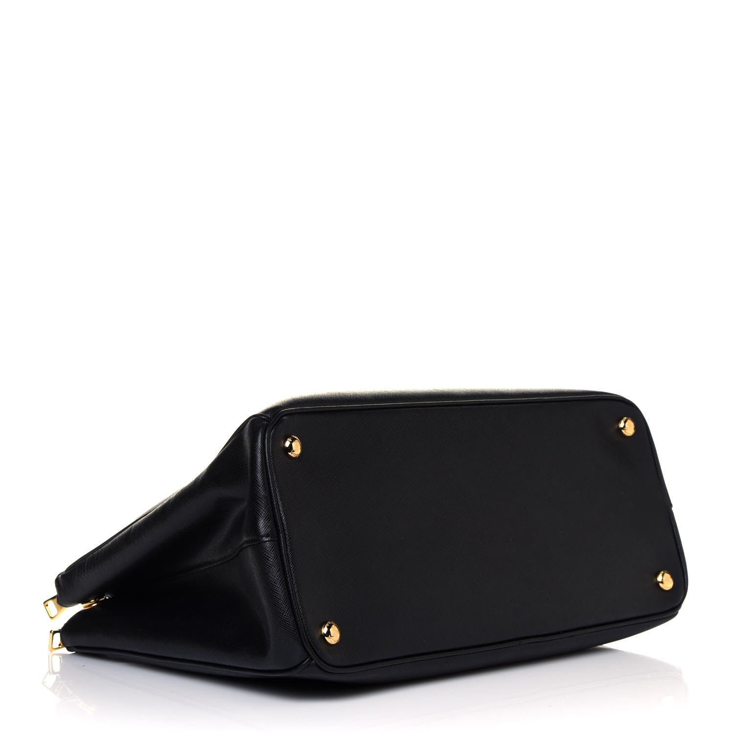 Prada Saffiano Large Galleria Double Zip Tote Black 4 of 11