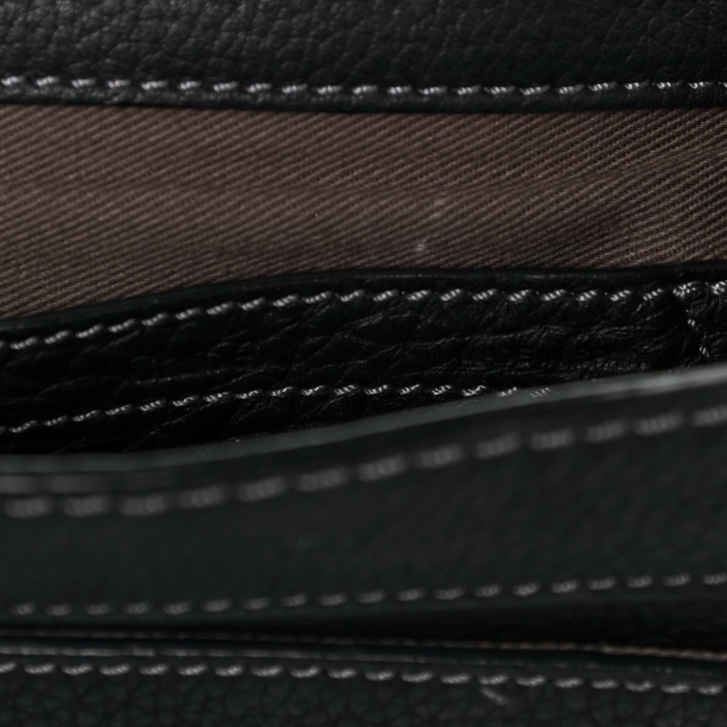 Calfskin Mini Marcie Round Crossbody Bag Black