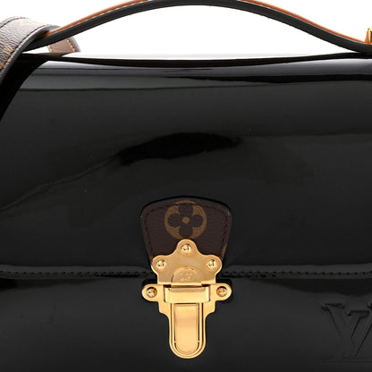 Louis Vuitton Patent Calfskin Monogram Cherrywood BB Black 8 of 11