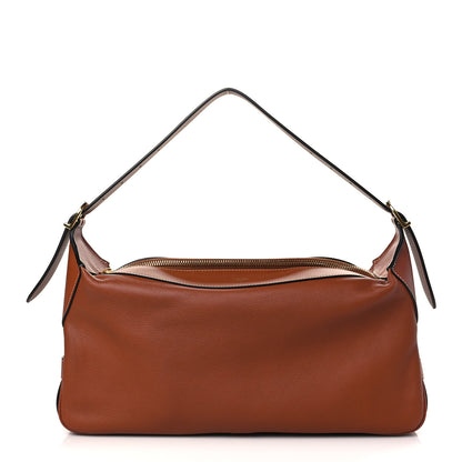 Celine Supple Calfskin Medium Romy Shoulder Bag Tan 1 of 11