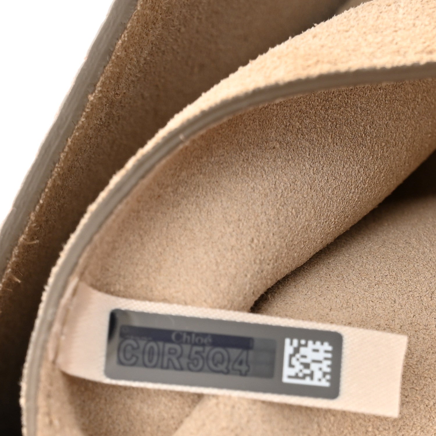 Chloe Grained Lambskin Mini Drew Shoulder Bag Cement Pink 6 of 9