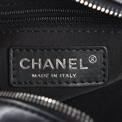 Chanel Crumpled Calfskin Camera Case Black 6 of 8