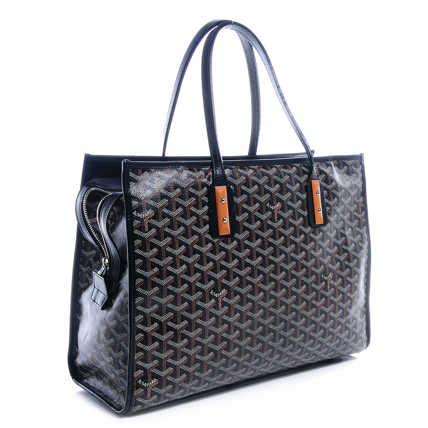 Goyard Goyardine Marquises Tote Black 3 of 8
