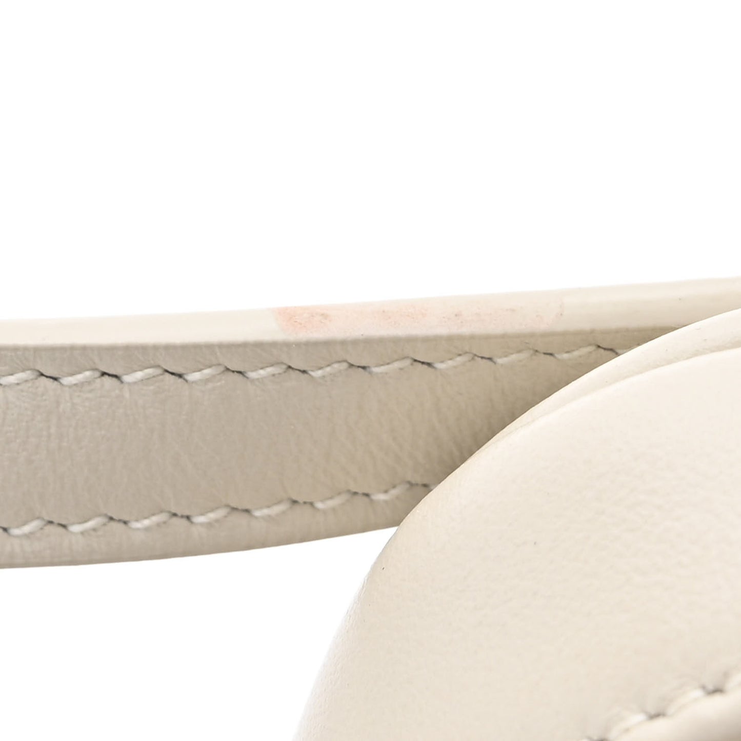 Calfskin Matelasse Monogram Lou Belt Bag Ivory