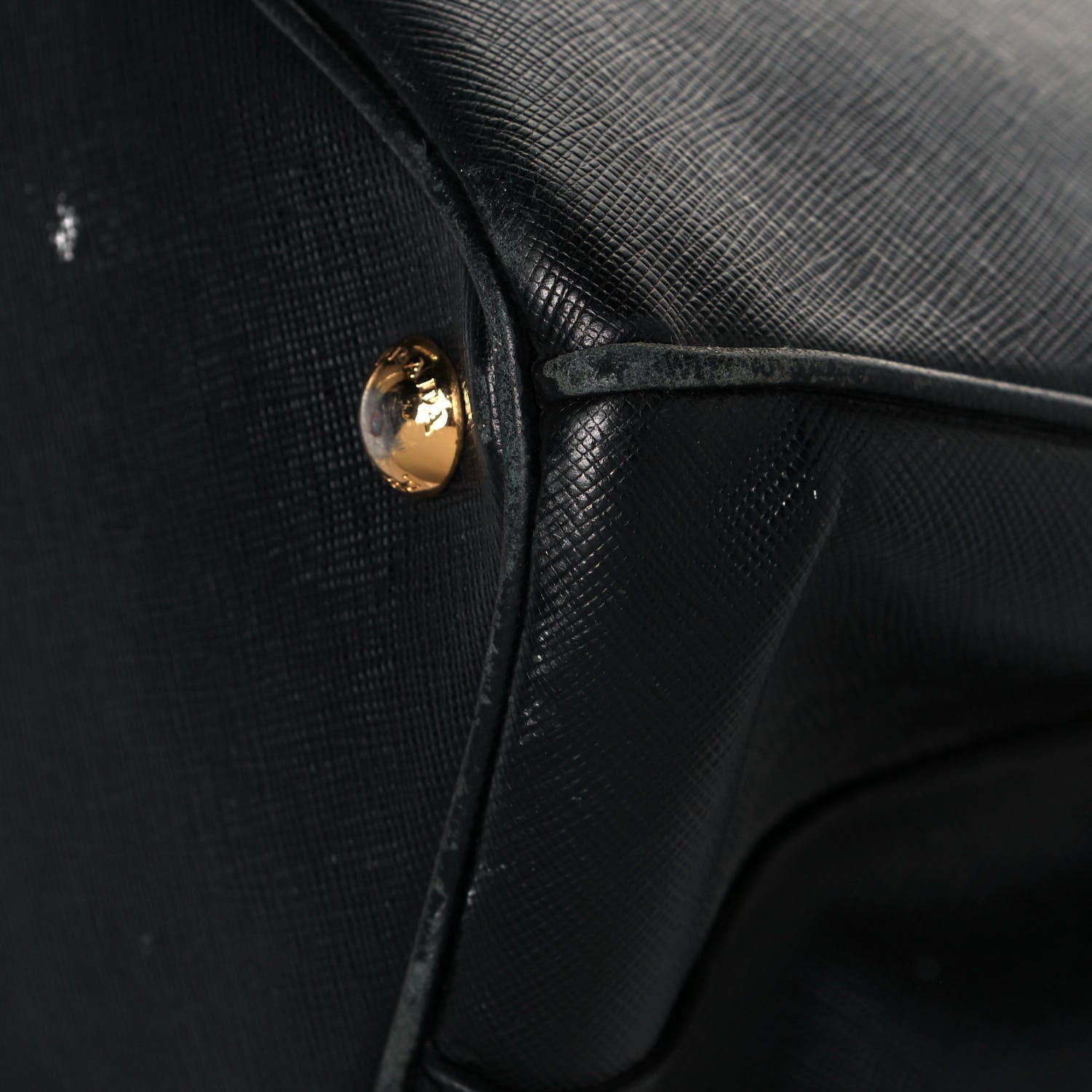 Prada Saffiano Medium Galleria Double Zip Tote Black 10 of 20