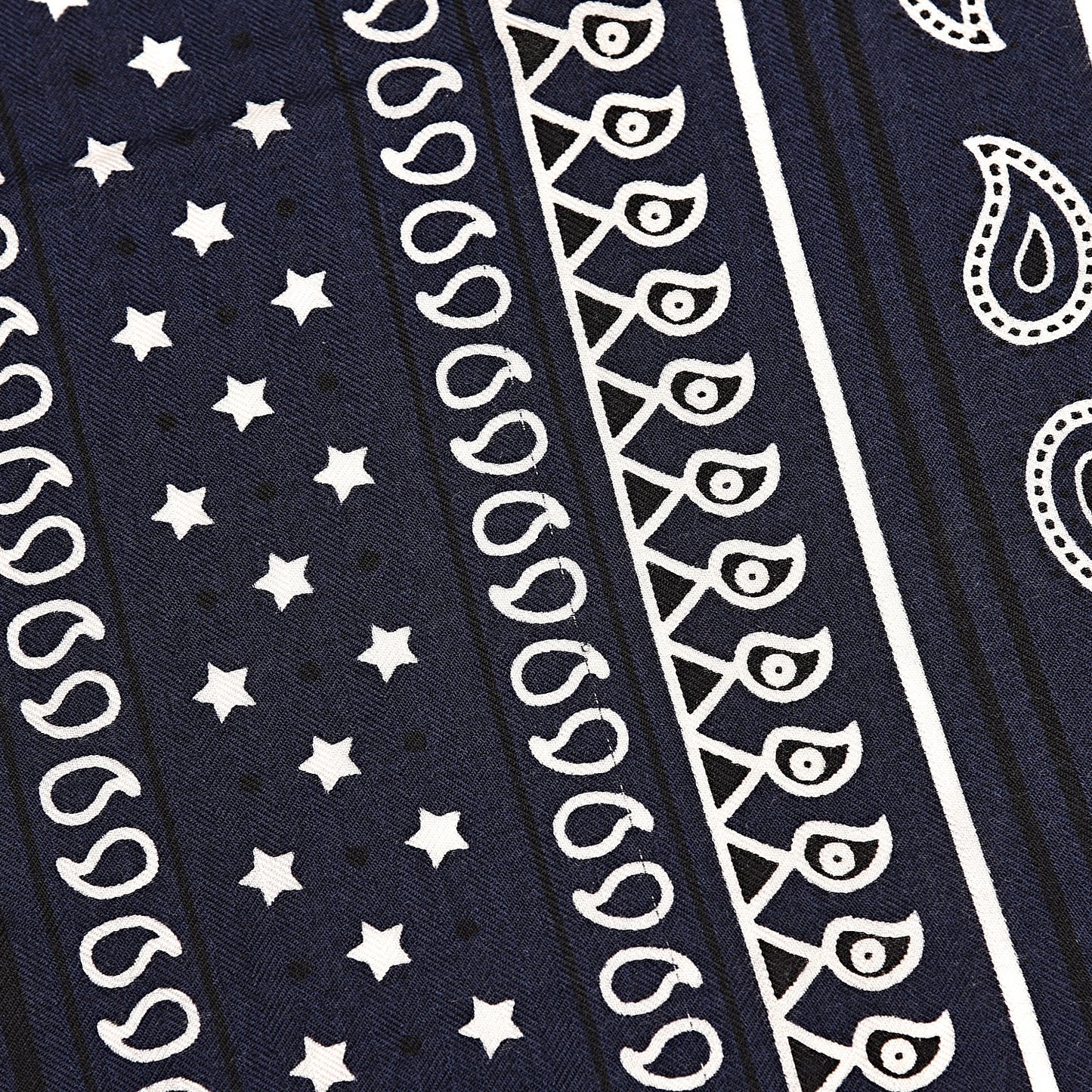 Cashmere Silk Eperon D'Or Shawl 140 Marine White Black