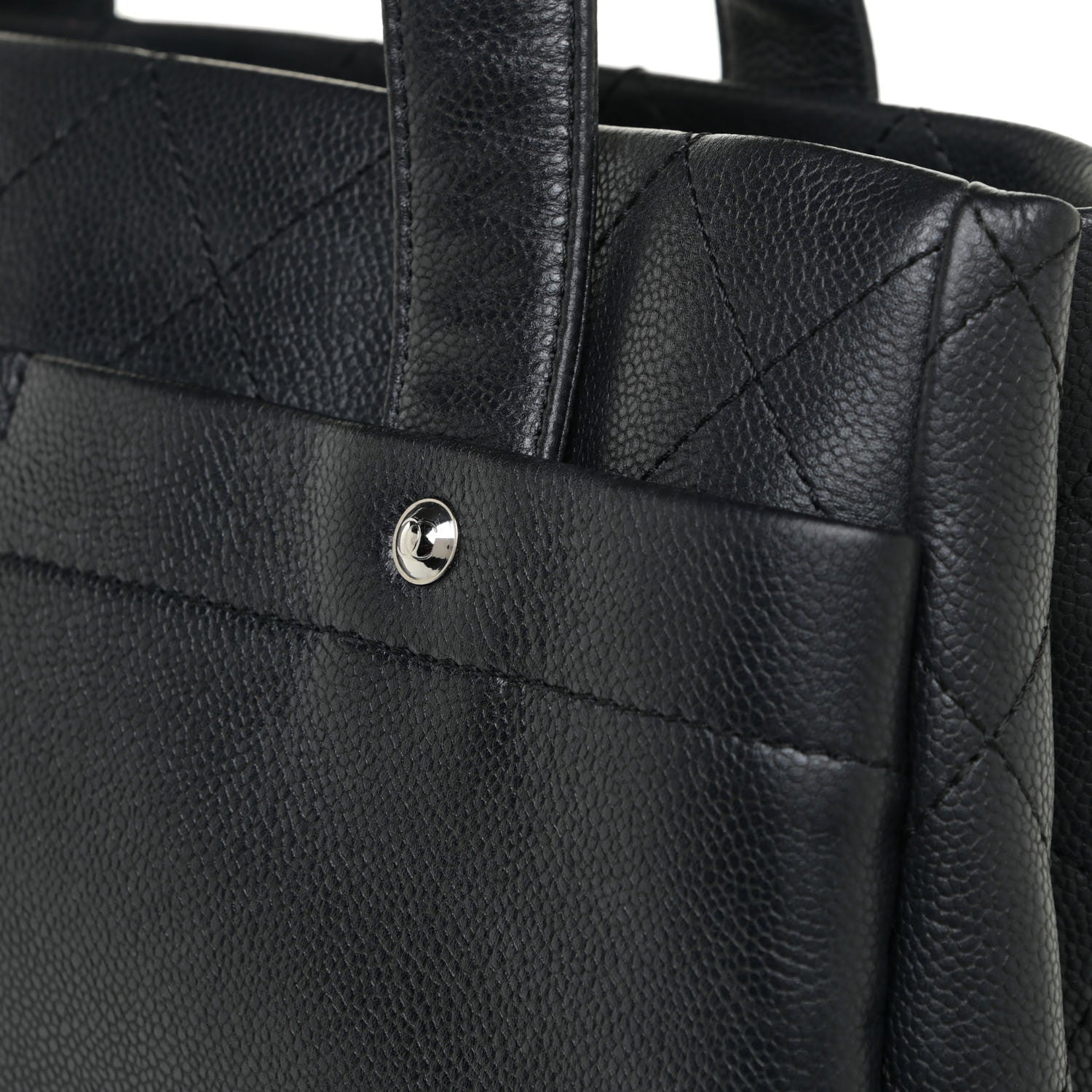 Chanel Caviar Executive Cerf Shopper Tote Black 7 of 21
