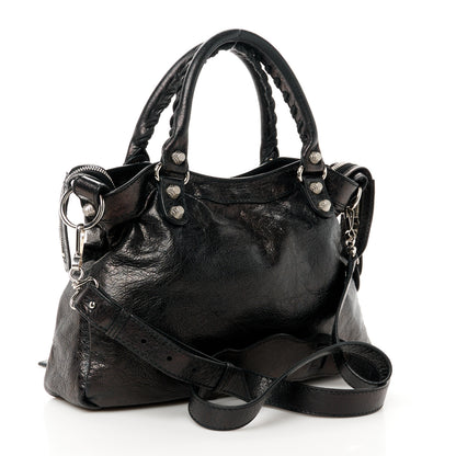 Balenciaga Agneau Giant 12 Silver Hardware Town Black 4 of 12