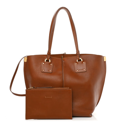 Chloe Smooth Calfskin Medium Vick Tote Caramel 1 of 15