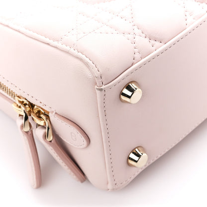Christian Dior Lambskin Cannage Lily Tote Light Pink 9 of 11