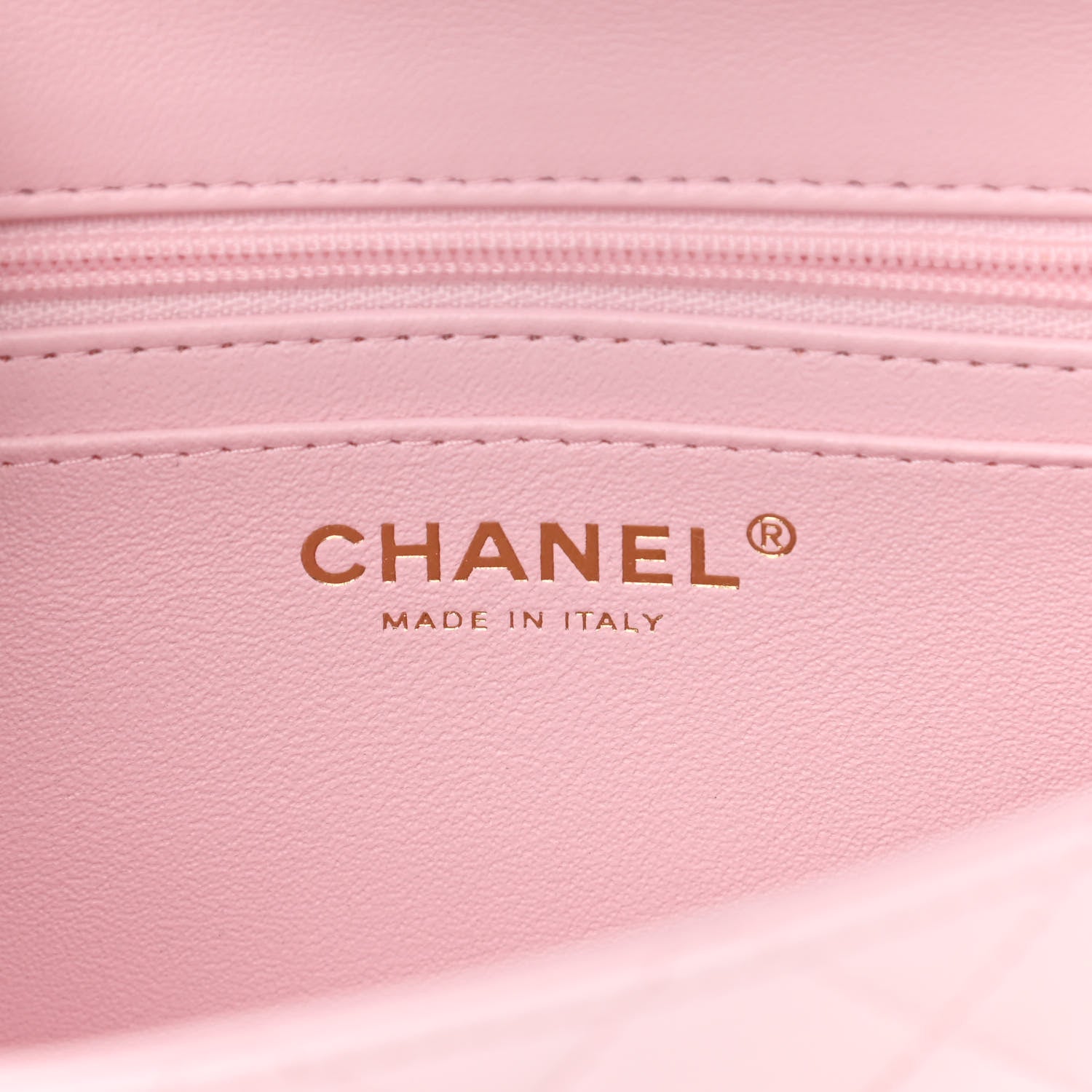 Chanel Lambskin Quilted Mini Top Handle Rectangular Flap Light Pink 6 of 13