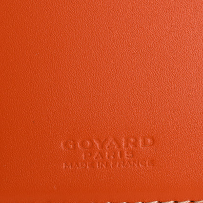 Goyard Goyardine Saint Pierre Card Holder Orange 6 of 11