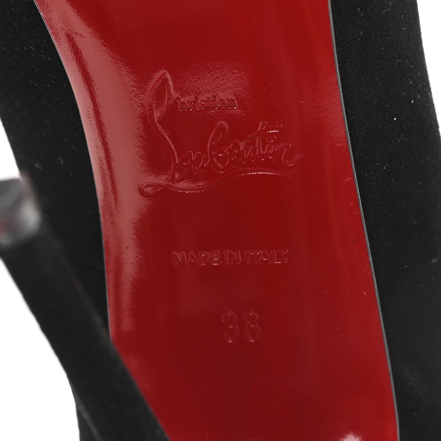 Suede Pigalle Follies 120 Pumps 38 Black