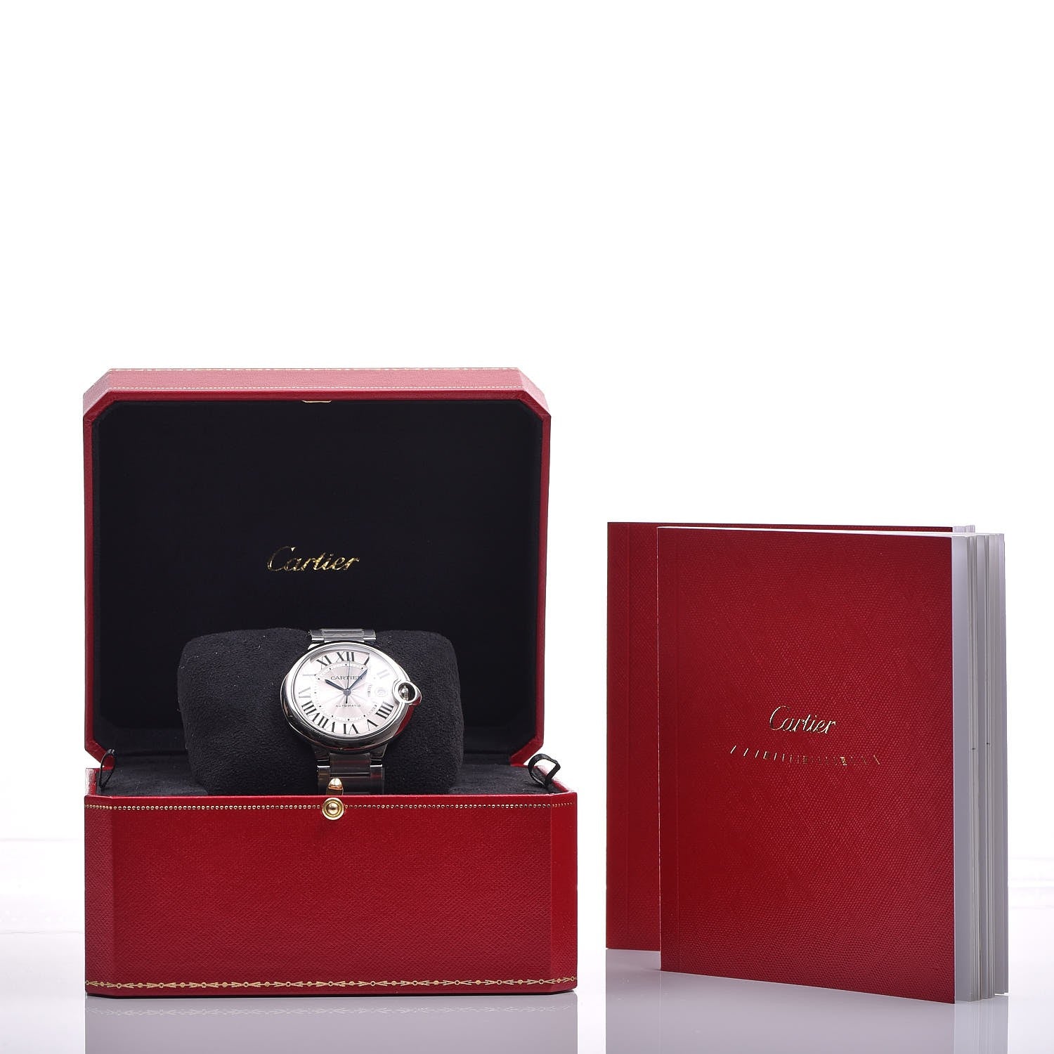 Cartier Stainless Steel 42mm Ballon Bleu De Automatic Watch 7 of 7