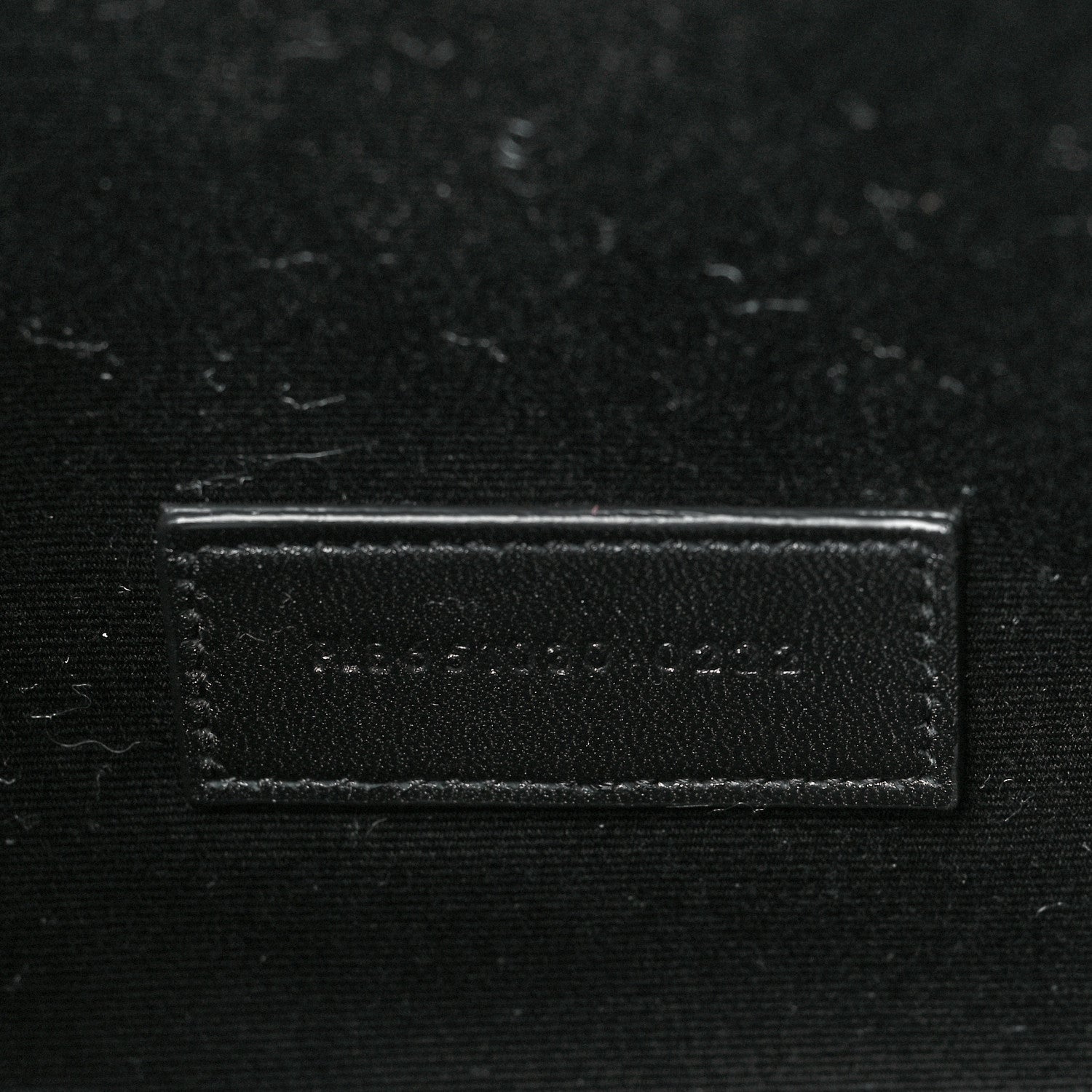 Saint Laurent Grain De Poudre Textured Mixed Matelasse Triquilt Monogram Clutch Black 7 of 11