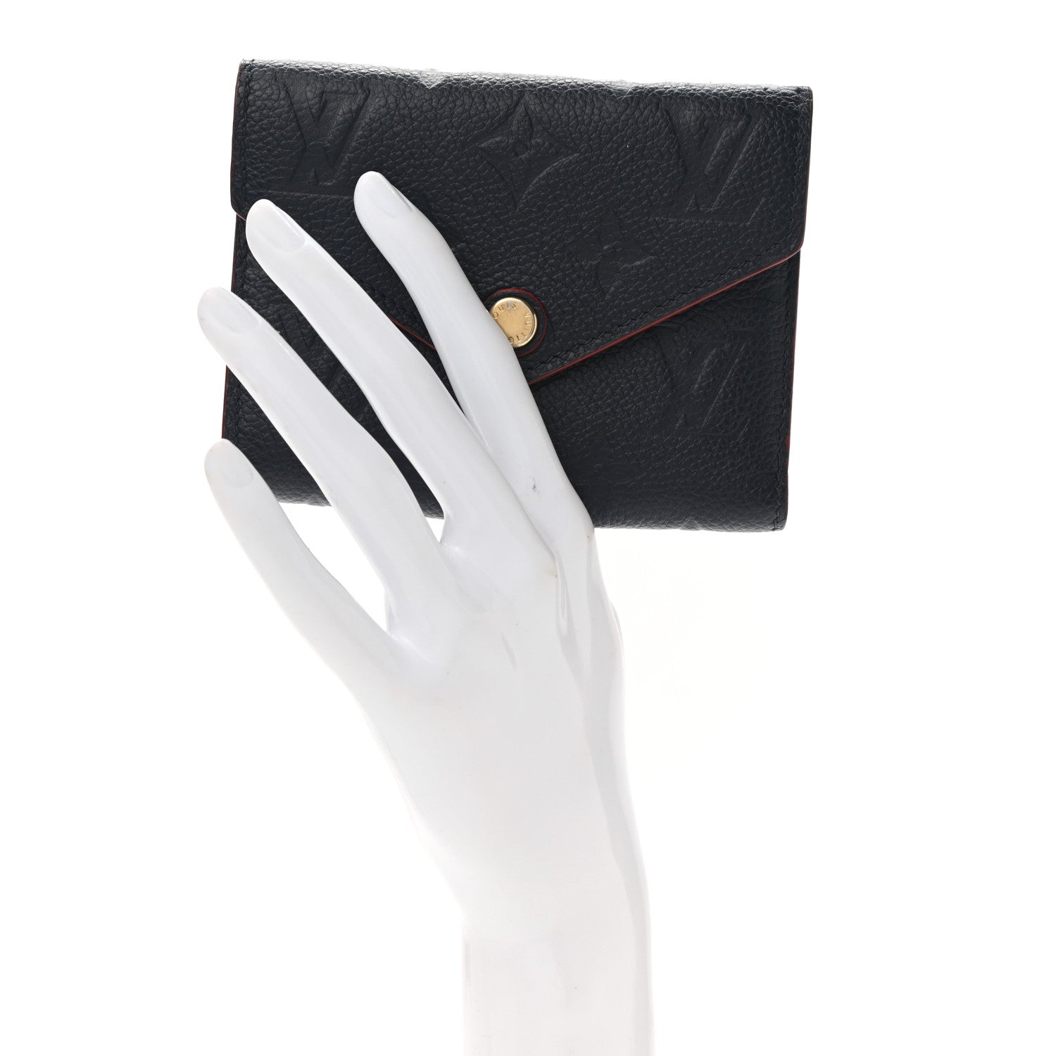 Louis Vuitton Empreinte Victorine Wallet Marine Rouge 2 of 10